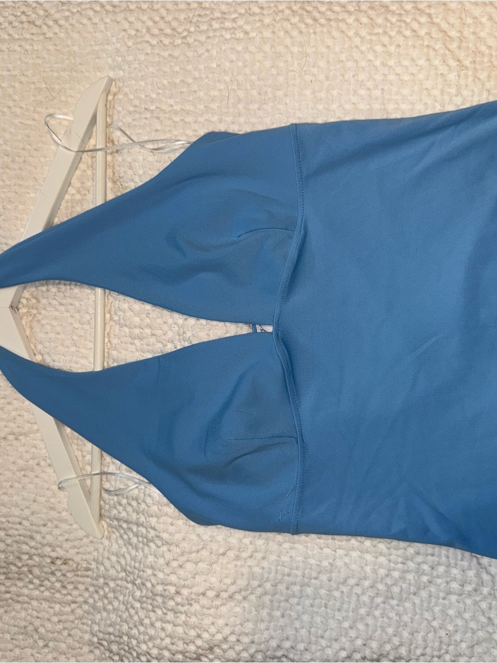 gaze Blue Halter Camisole Top